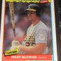 Mark McGwire 1987 Fleer Sluggers & Pitchers