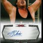 RHINO - 2008 Tristar TNA Cross the Line GOLD AUTOGRAPH #41 of 50 made