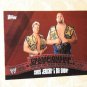 CHRIS JERICHO & BIG SHOW - 2010 Topps WWE Championship Material PUZZLE