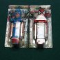 2 - Klik Spiderman & Captian America Candy Dispenser New Sealed in Pack NIP