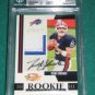 2007 Threads Rookie Collection Autograph Jersey Patch Trent Edwards BGS 9