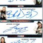 James Storm, Robert Roode, Brother Ray & Devon -2009 TNA Impact Autograph #16/25
