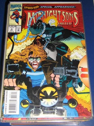 Midnight Sons Unlimited (1993) #3 - Marvel Comics - Ghost Rider