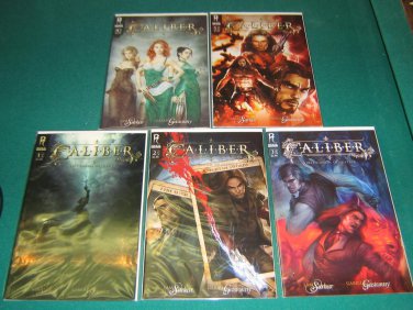 Caliber (2008) #1-5 - Complete Full Run Set - Radical Comics