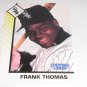 1993 Kenner Starting Lineup Card Frank Thomas