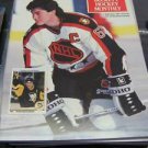 Beckett Hockey #4 Feb 1991 Mario Lemieux & Joe Sakic