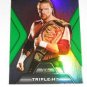 TRIPLE H - 2010 Topps WWE Platinum Performance Green Refractor #397 of 499