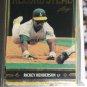 1991 Leaf Gold Leaf Rookies Rickey Henderson