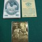 DARRYL STRAWBERRY Bleachers 23KT Gold Greatest Champion