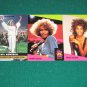 WHITNEY HOUSTON 1991 United Kingdon UK Pro Set Super Stars Card Set & Super Bowl