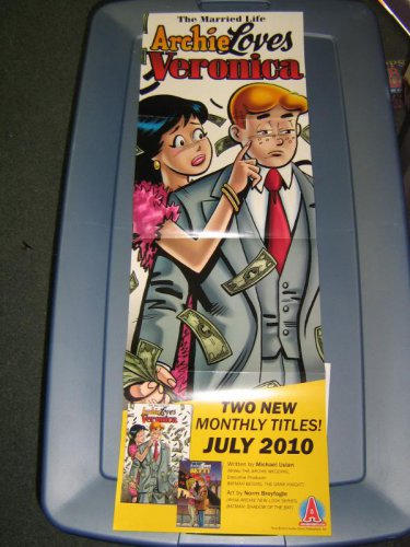 Archie Will You Marry Me & Loves Veronica Large Double Sided Comic Promo Poster