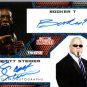 SCOTT STEINER & BOOKER T - 2009 TRISTAR TNA Impact BLUE Autograph #03 of 25 made