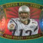 2011 Topps Super Bowl Legends Giveaway Die Cut Tom Brady XXXIX