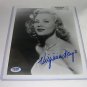 VIRGINIA MAYO - Signed Autograph 8x10 PSA DNA Certified