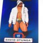 DAVID OTUNGA - 2010 Topps WWE Platinum Blue Refractor #52 - #054 of 199 made