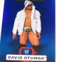 DAVID OTUNGA - 2010 Topps WWE Platinum Blue Refractor #52 - #054 of 199 made