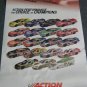 2003 Action 1/24 Diecast Race Car Large Store Promo Poster