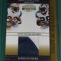 2005 Gridiron Gear Past & Present Jersey Number PATCH DeShaun Foster #001 of 100