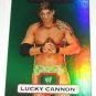 LUCKY CANNON - 2010 Topps WWE Platinum Green Refractor #80 - #481 of 499 made