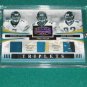 2005 Gridiron Gear Triplets Jersey Numbers PATCH Byron Leftwich Fred Taylor #4/8