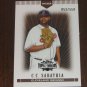 2007 Topps Triple Threads Sepia C.C. Sabathia #052 of 559 **52 Jersey Number**