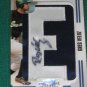 2008 Donruss Threads Greg Veloz Autograph *LETTER E* Rookie Card #102 of 250