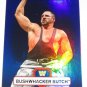 BUSHWACKER BUTCH - 2010 Topps WWE Platinum Blue Refractor #35 - #181 of 199 made