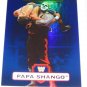 PAPA SHANGO - 2010 Topps WWE Platinum Blue Refractor #83 - #076 of 199 made