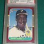 1987 Donruss Opening Day Barry Bonds Rookie Card PSA 8