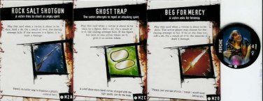 Horrorclix Plot Twist Cards Victim Tokens Set LE Unique #M2A-#M2D