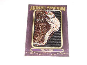 2012 Upper Deck Goodwin Champions Animal Kingdom Patch #AK114 Tokay Gecko