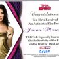 JENNA MORASCA - 2009 TRISTAR TNA Impact BLUE KISS CARD #25 of 25 made wwe auto