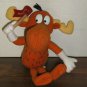 Rocky & Bullwinkle WOSSAMOTTA U. Bullwinkle Moose Stuffins Plush Toy Doll 1999