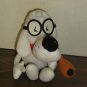 Rocky & Bullwinkle Show MR. PEABODY Stuffins Plush Toy Doll 1999