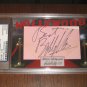 BOBBY VAN - 2015 Historic Autographs Celebrity 3 Cut Signature PSA/DNA
