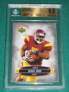 2006 Upper Deck Tuff Stuff Reggie Bush Rookie Card - BGS 9.5 (with 1 - 10)