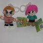 *CASE OF 12* SCOTT PILGRIM vs THE WORLD Plush Clip On Doll Figures Ramona MEZCO
