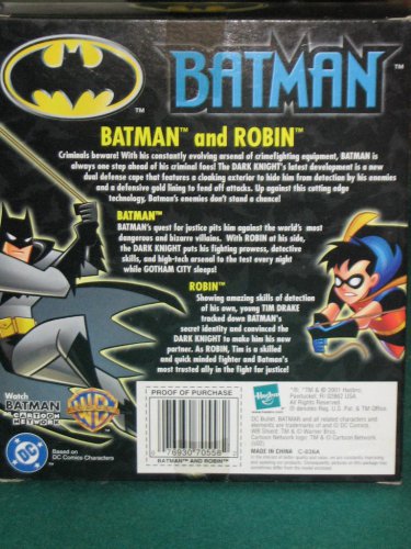 Batman & Robin Wal-Mart Special Edition Action Figure Box Set - 2001 Hasbro MIB
