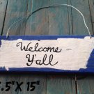 Welcome sign