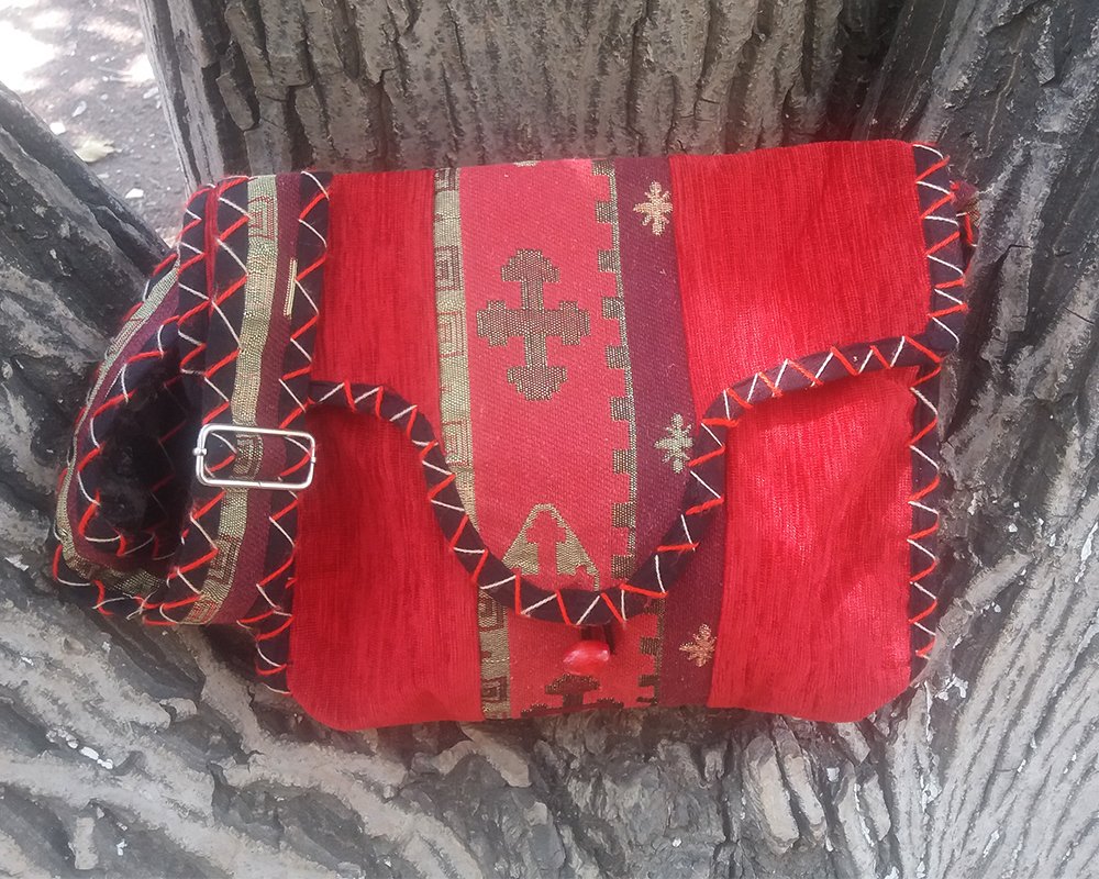 Original Ethnic Handbag with Cross