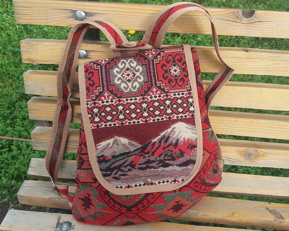 Armenian Mount Ararat Backpack Bag