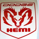 Dodge Spiked or Tribal Ram Hemi logo Vinyl Decal Window Sticker