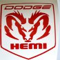 Dodge Spiked or Tribal Ram Hemi logo Vinyl Decal Window Sticker