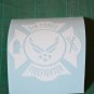 United States Air Force USAF Firefighter Maltese Cross Vinyl Decal Sticker
