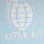 Repair Kit Funny Vinyl Decal Sticker in White