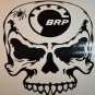Motorcycle BRP  Spyder Scull (Spider) Vinyl Decal Window Sticker