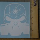Motorcycle Scull Bone Vinyl Decal Spyder Rider Vinyl Decal Window Sticker