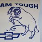 Piss on Chevy Dodge Ram peeing on Chevy Vinyl Decal Window Sticker