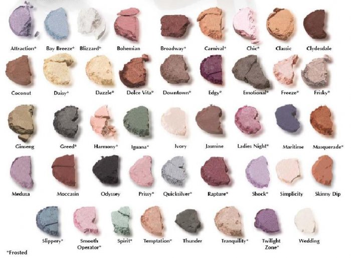 Mid size Eye Shadow refill pans
