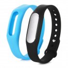 Best Selling Mi Smart Bracelet IP67 Waterproof Pedometer Sleep Monitor Black c/w extra Blue band